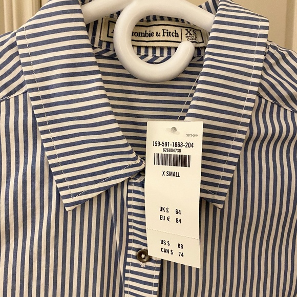 Abercrombie long striped dress (NWT) - Picture 3 of 6